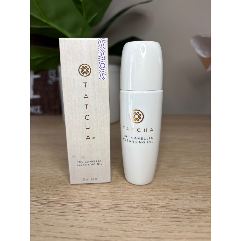 Tatcha The Camellia Cleansing Oil 50ml 1.7oz Travel Size Makeup Remover New